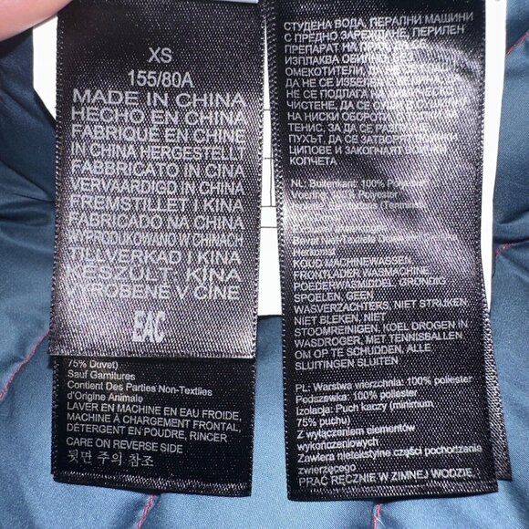 Marmot Womens 600 Fill Insulated Puffer Jacket XS Red - Picture 6 of 13